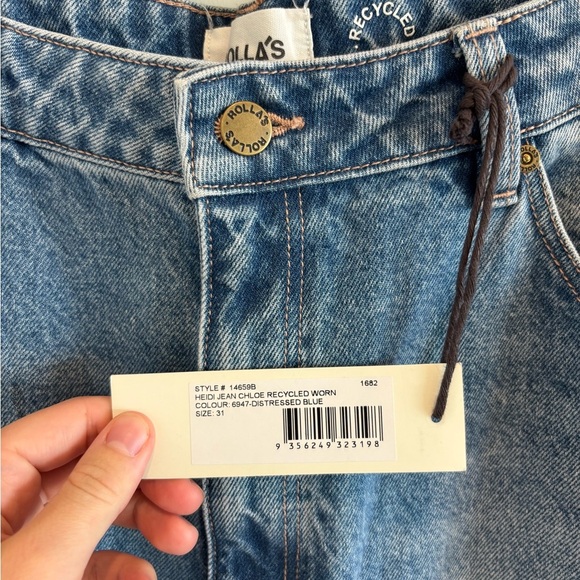 ROLLA'S Heidi High rise loose straight jeans - Picture 4 of 6